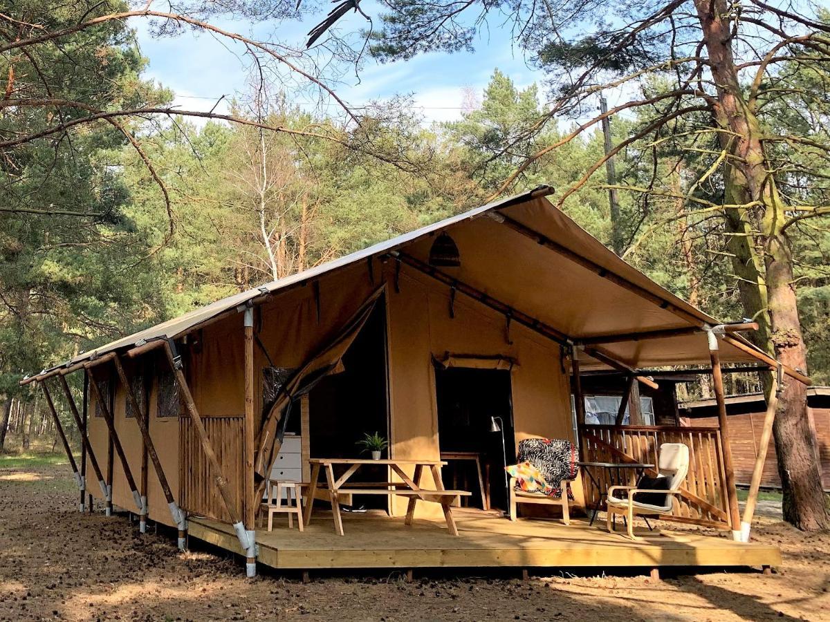 Camp Bursztynowy Las Гданьск Экстерьер фото
