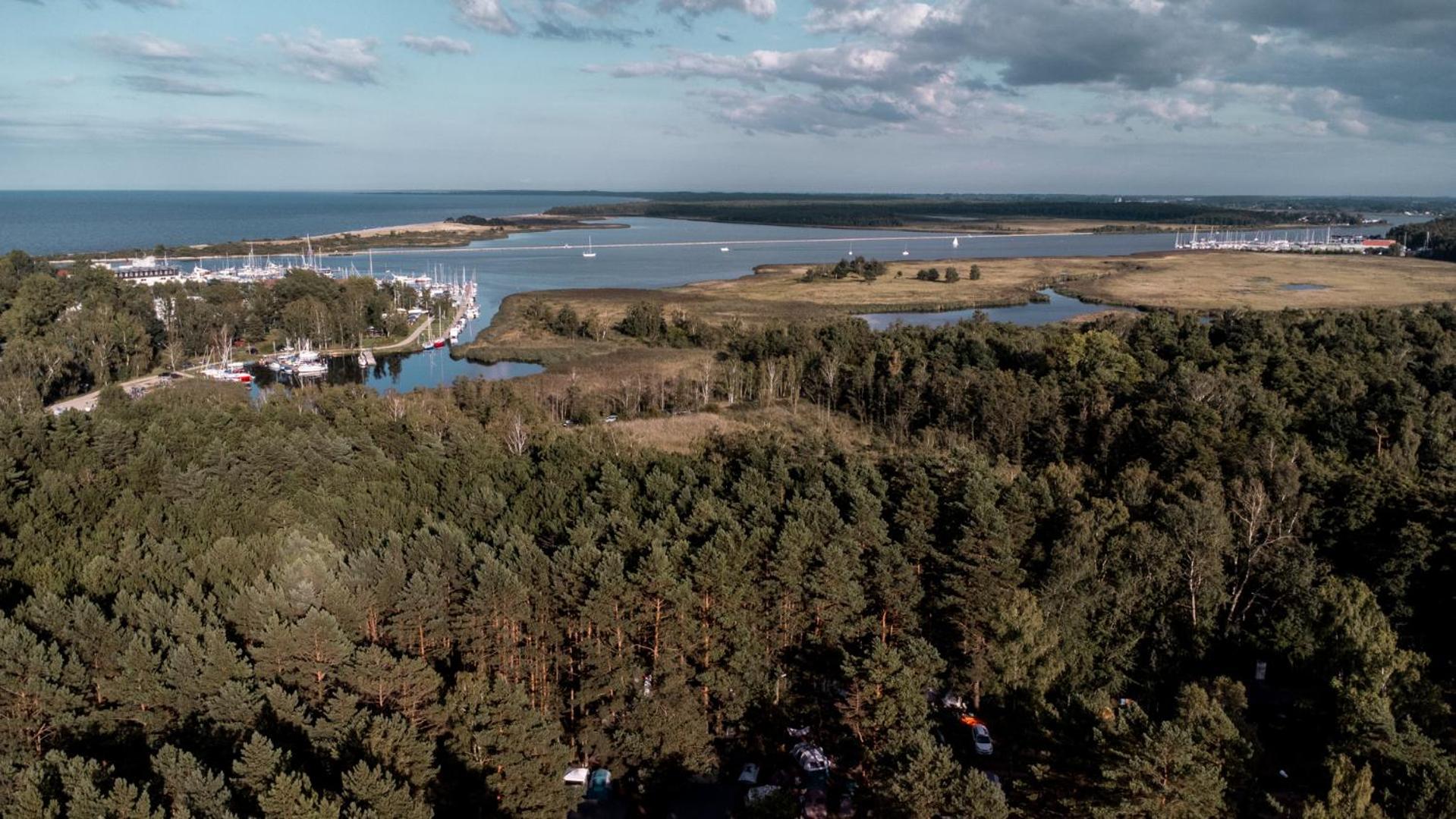 Camp Bursztynowy Las Гданьск Экстерьер фото